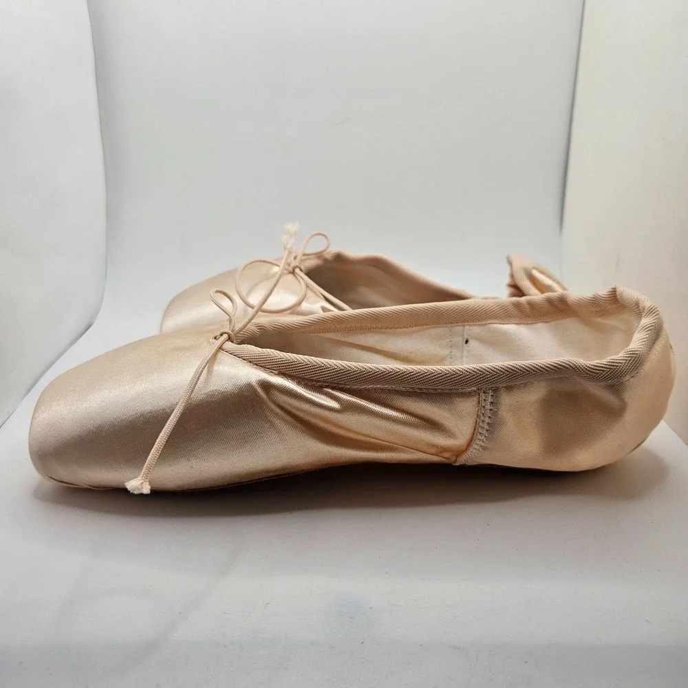 Grishko 2007 Pro Pointe Shoes Ballet Pink Satin Size 6.5 2X H